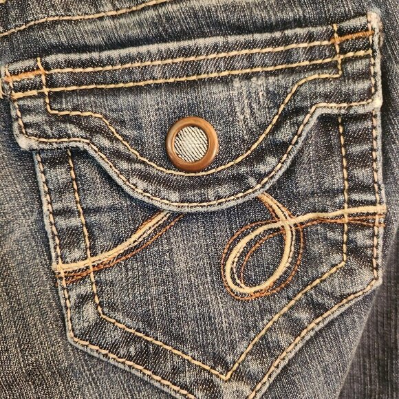 See Thru Soul Boot Cut Jeans Size 30 - Picture 3 of 7